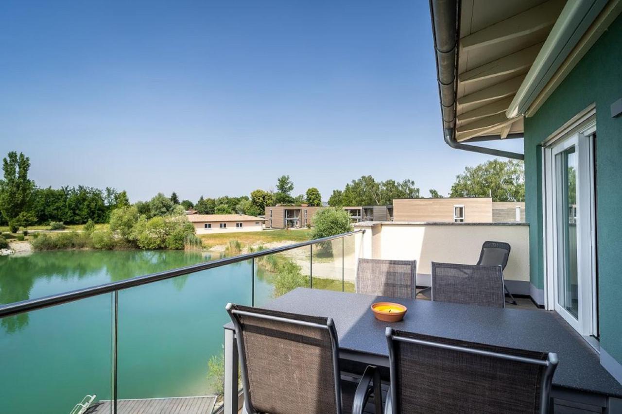Feriendorf Am Sonnensee Leipheim Bagian luar foto